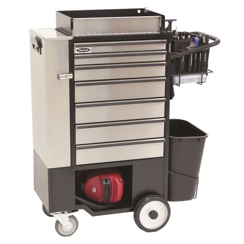 FlexCart Engineering Cart with All Tools Plus Drill,  Carbon Steel (FC-100WAT)